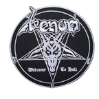 VENOM - Welcome To Hell (White) - Embroidered Patch