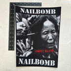 NAILBOMB - Point Blank - Woven Backpatch