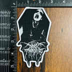 DARKTHRONE - Transilvanian Hunger - Coffin Shaped Woven Patch