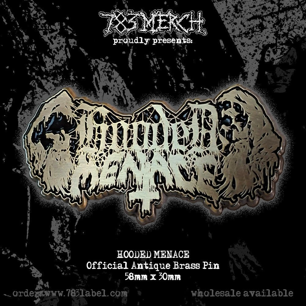 HOODED MENACE - Logo - Enamel Pin