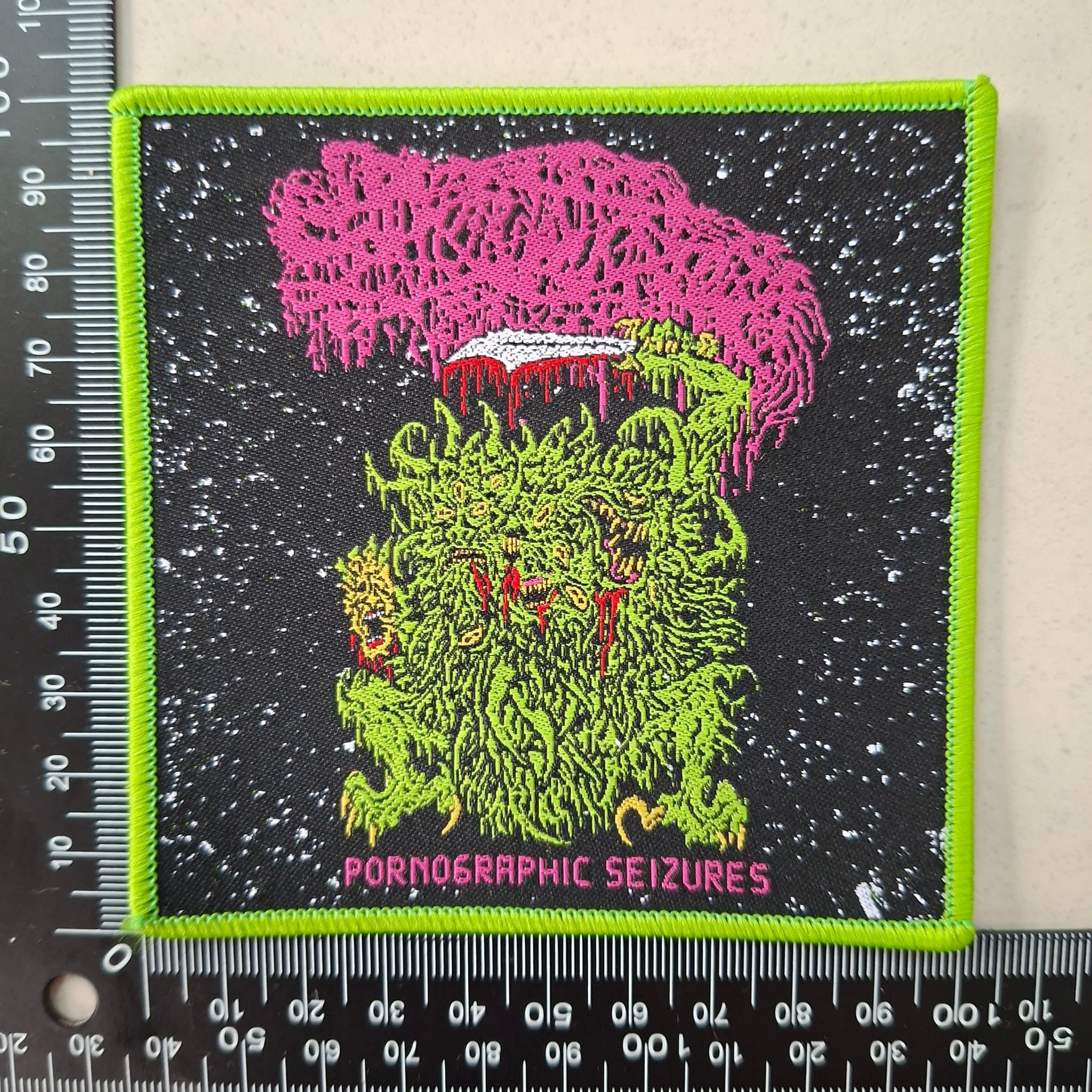 SANGUISUGABOGG - Pornographic Seizures - Woven Patch