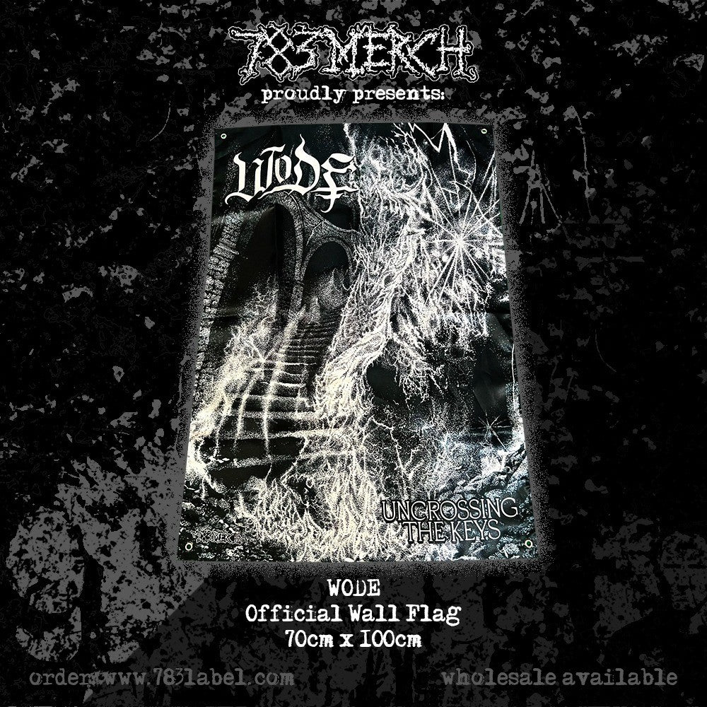 WODE - Uncrossing The Keys - Wall Flag / Textile Poster