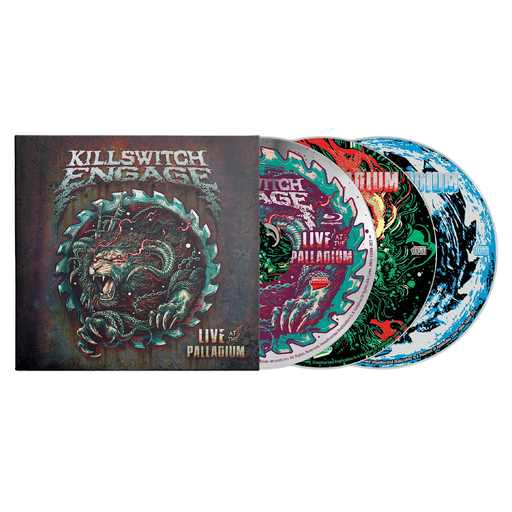 KILLSWITCH ENGAGE – Live At The Palladium Blu-ray/2CD