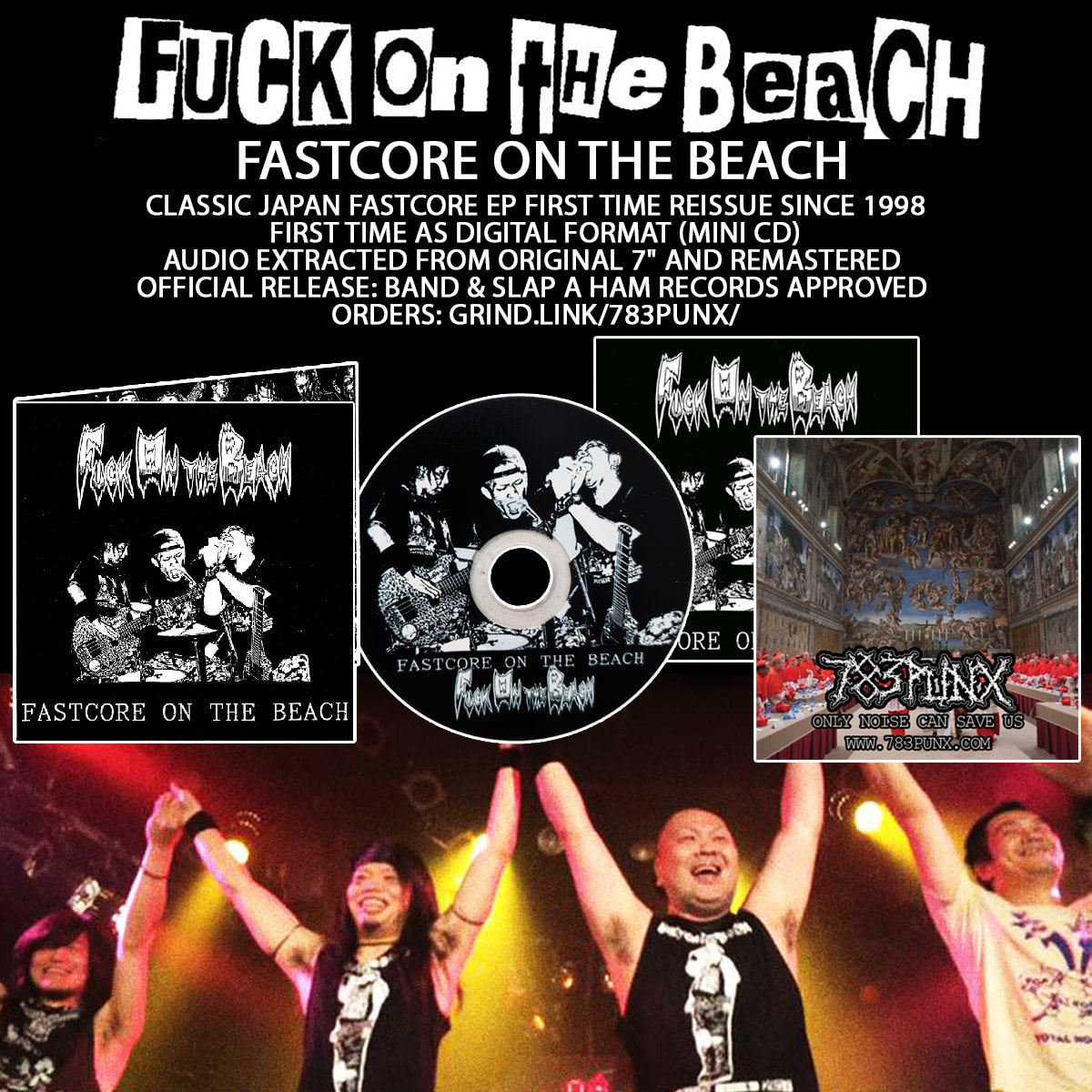 Fuck On The Beach - Fastcore On The Beach Mini CD