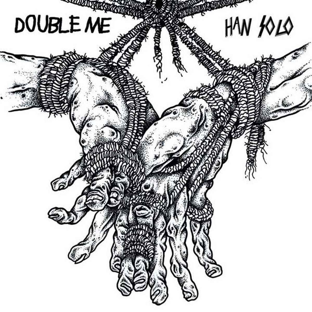 HAN SOLO / DOUBLE ME (Cyan Ltd 140) Split 7"EP