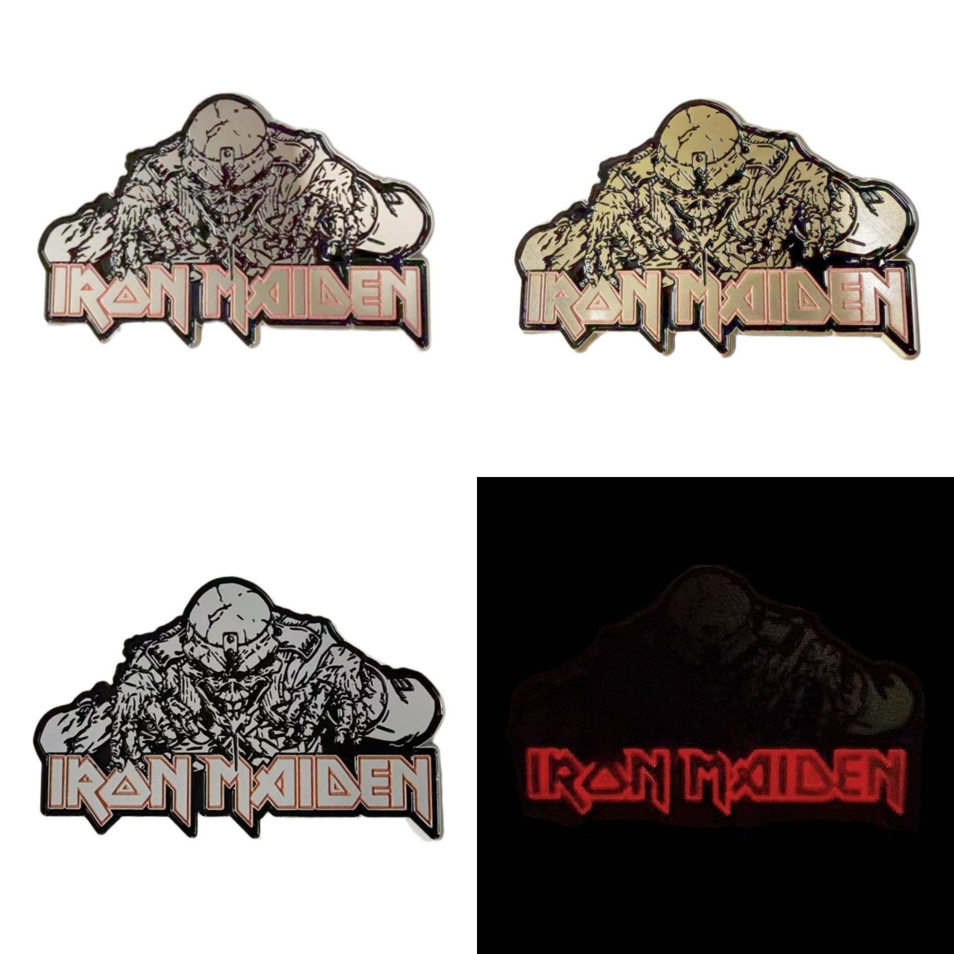 IRON MAIDEN - Eddie the Head - Enamel Pin