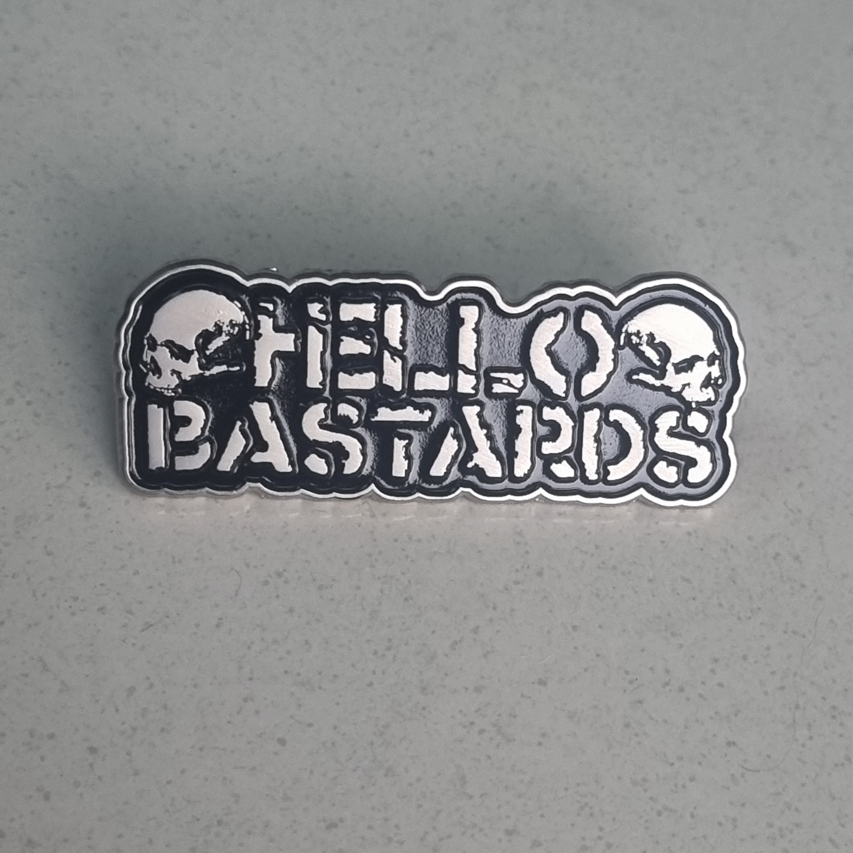 HELLO BASTARDS Enamel Pin