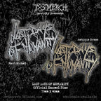 LAST DAYS OF HUMANITY - Official Merch Bundle - Pin + Patch + Wall Flag