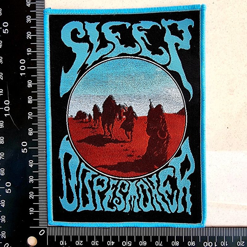 SLEEP - Dopesmoker - (Blue Border) Woven Patch