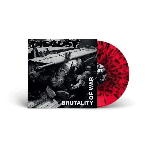 DISGUST - Brutality Of War (Red/Black Splatter) LP