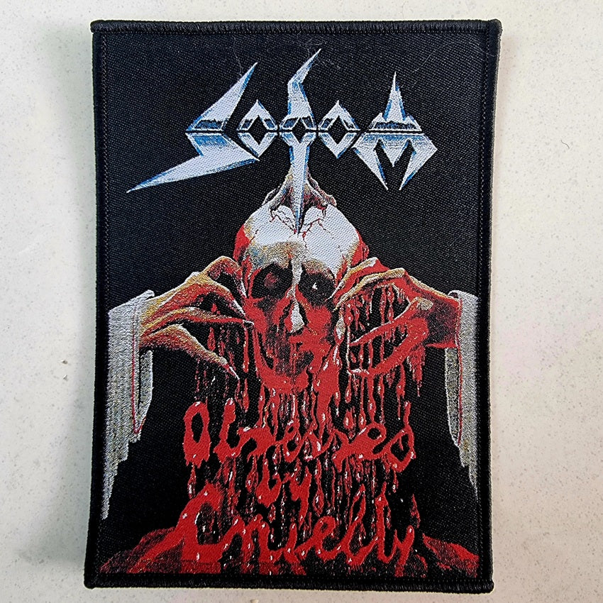 SODOM - Obsessed by Cruelty - Woven Patch