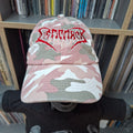 DISMEMBER - Logo - PINK CAMO DAD CAP