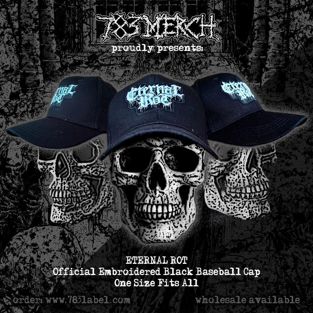 ETERNAL ROT - Logo - BASEBALL CAP