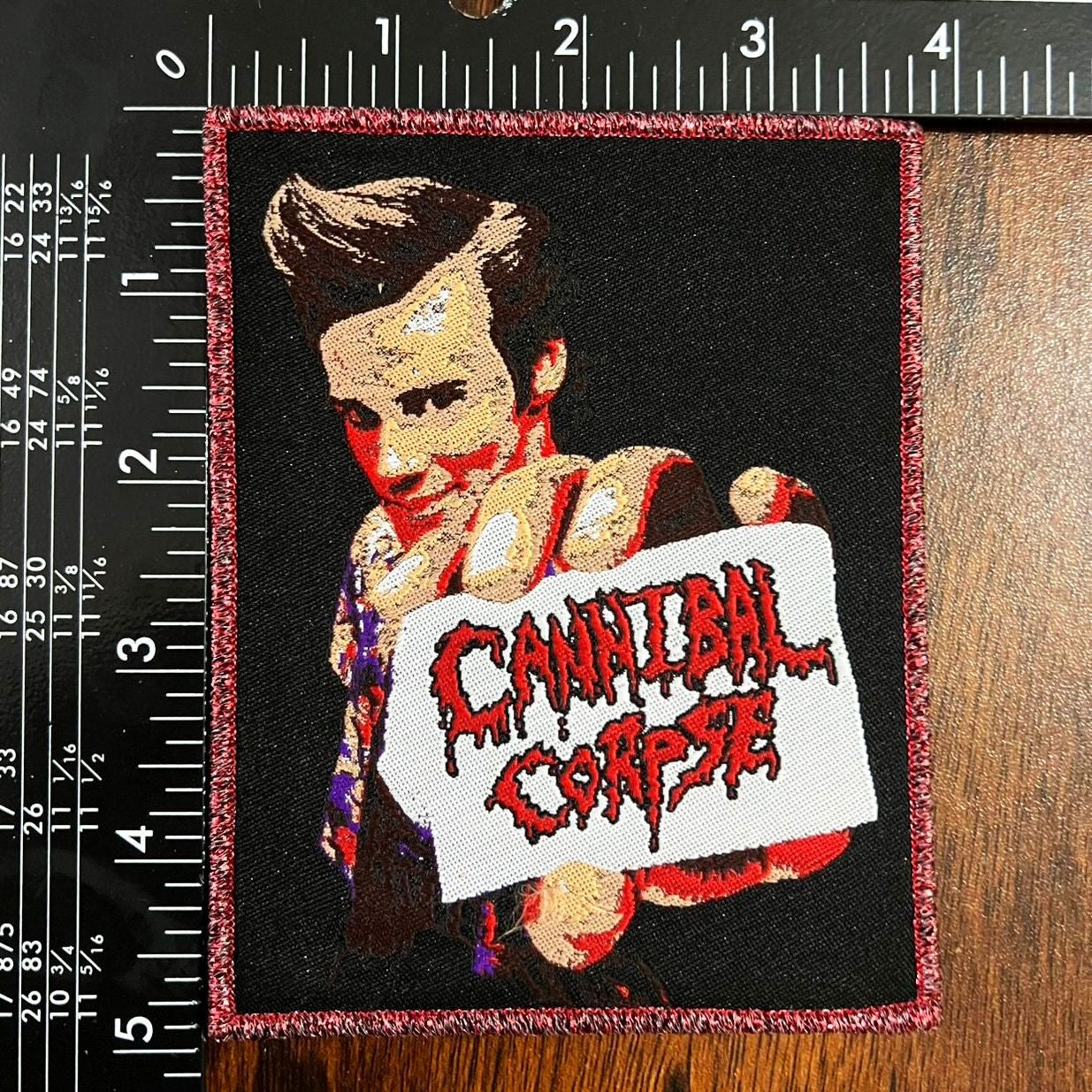 CANNIBAL CORPSE - Ace Ventura - Woven Patch
