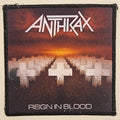 ANTHRAX - Reign In Blood (Master Of Puppets rip off) - Patch