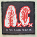 ANAL CUNT - 40 More Reasons To Hate Us - Patch