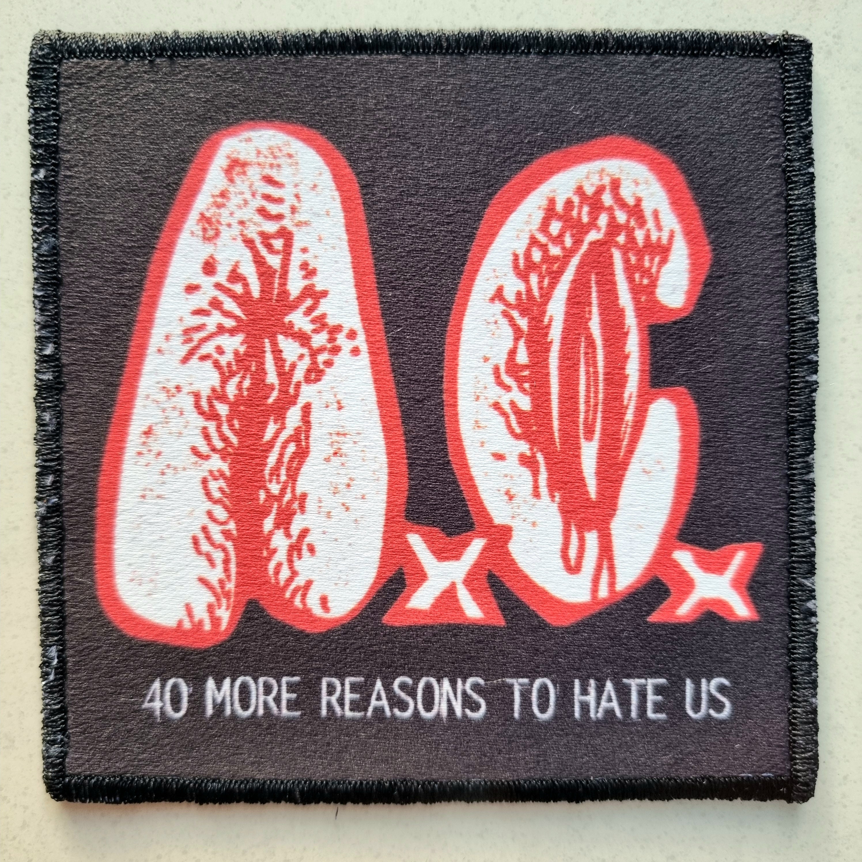 ANAL CUNT - 40 More Reasons To Hate Us - Patch