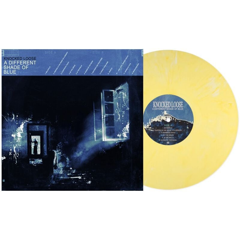 KNOCKED LOOSE – A Different Shade of Blue (Ltd. Lemonade Marble) LP