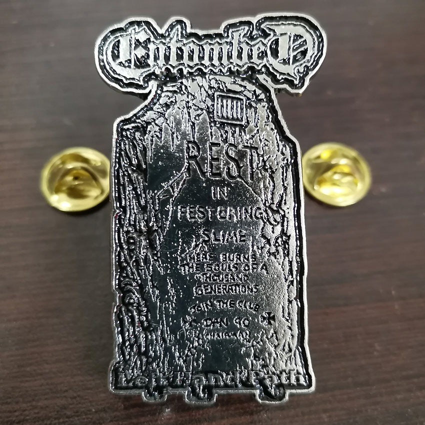 ENTOMBED - Left Hand Path (Tomb) - Enamel Pin