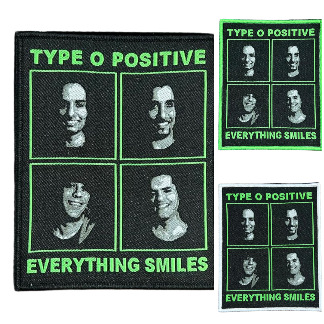 TYPE O POSITIVE - Type O Negative (?) - Woven Patch