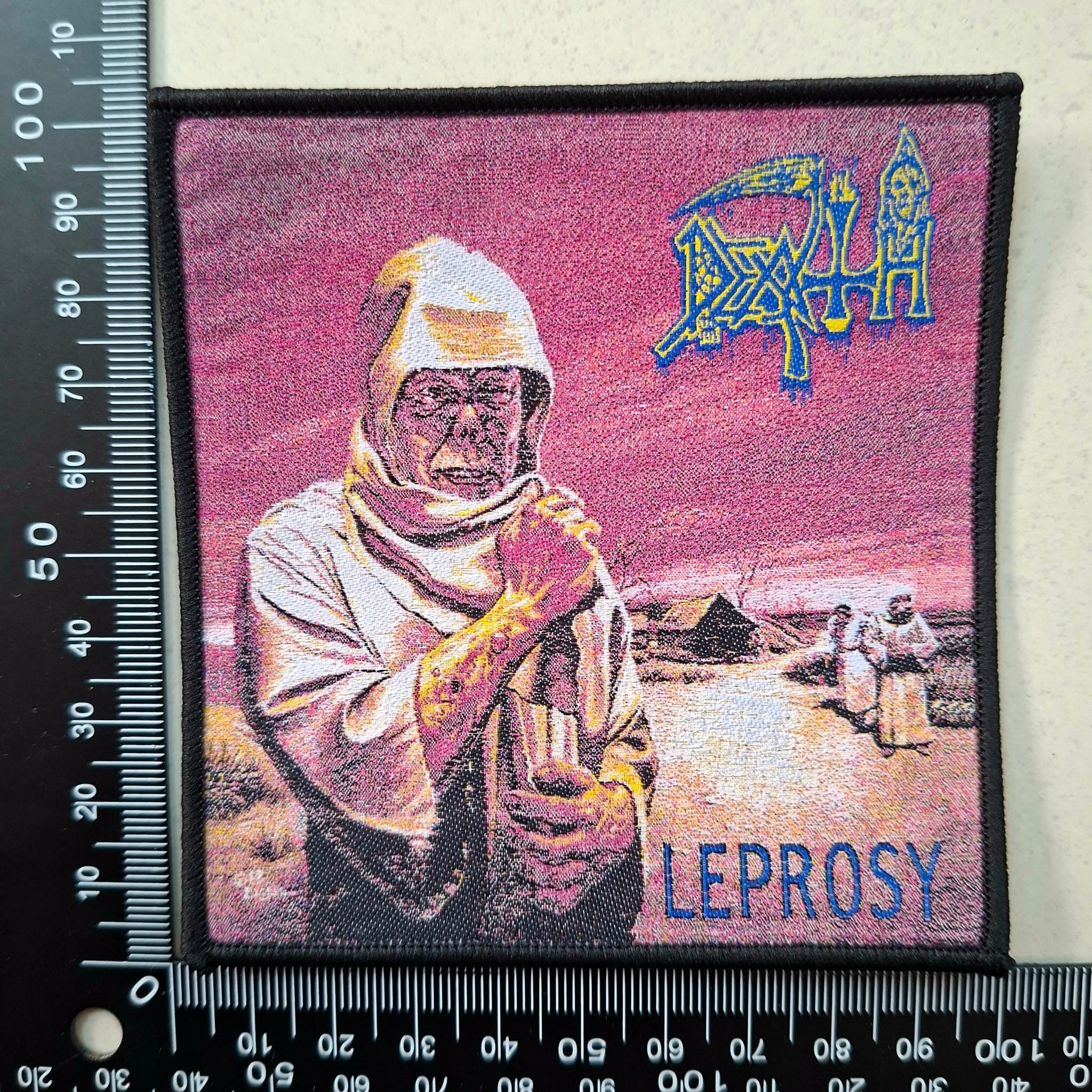 DEATH - Leprosy - Woven Patch