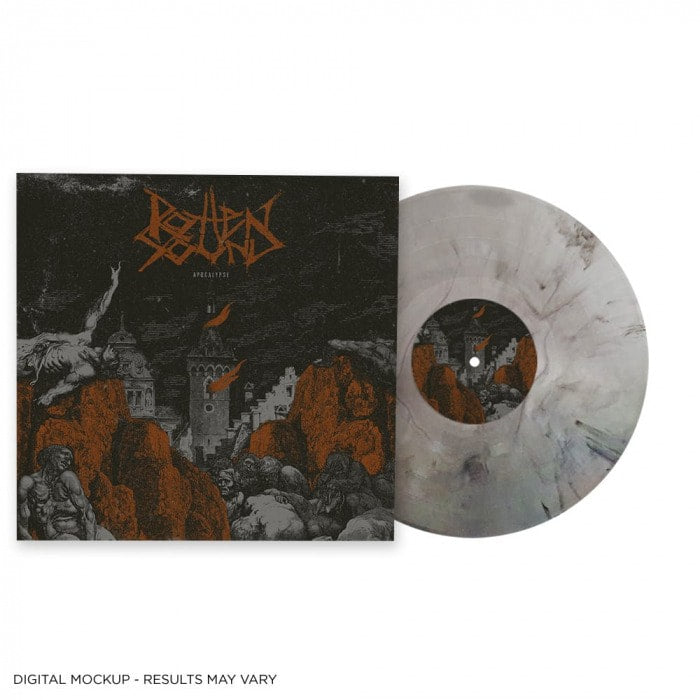 ROTTEN SOUND - Apocalypse (Blade Bullet - Silver & Black Marbled Ltd 350) LP