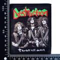 DESTRUCTION - Thrash Till Death - Woven Patch
