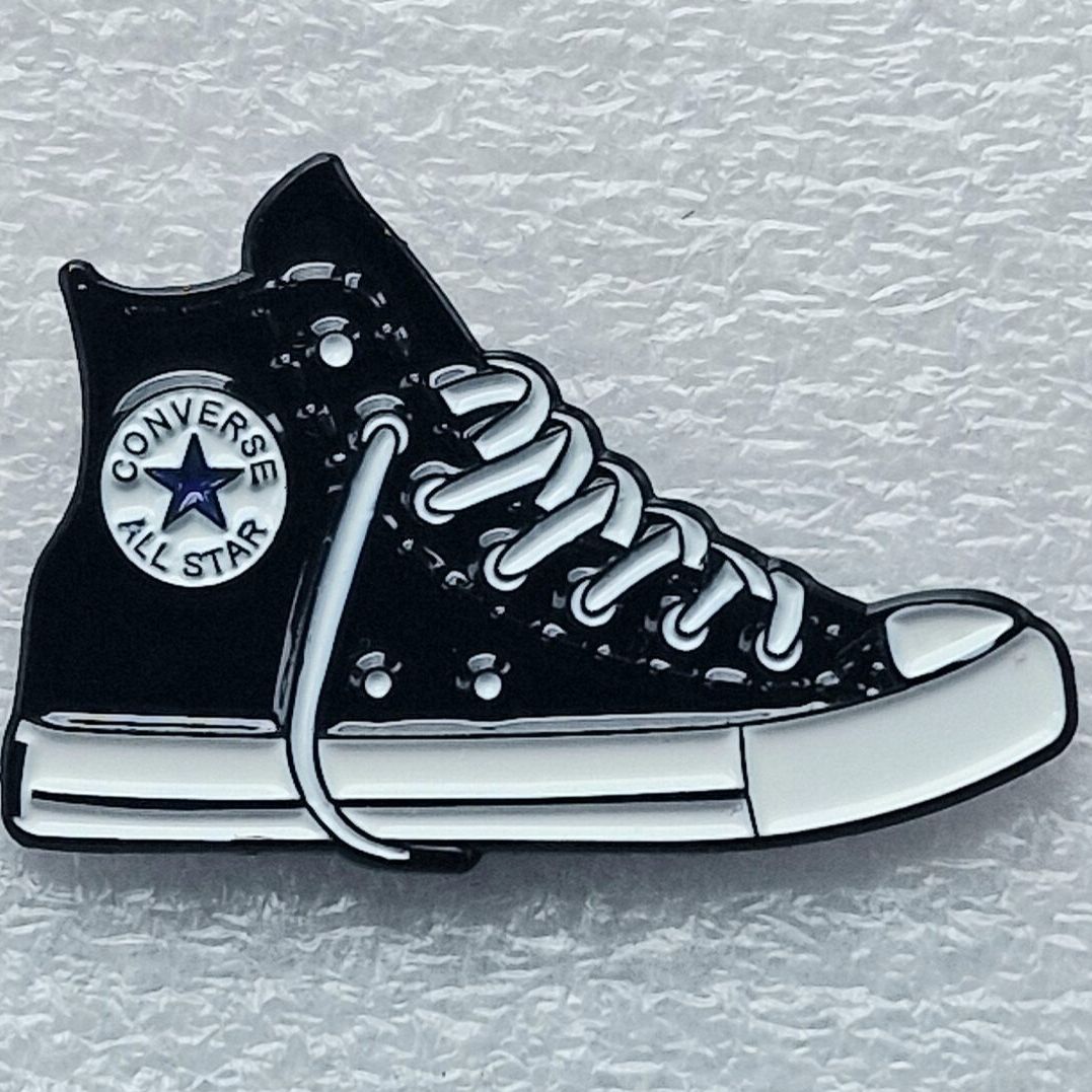 CONVERSE Black Enamel Pin (Small)