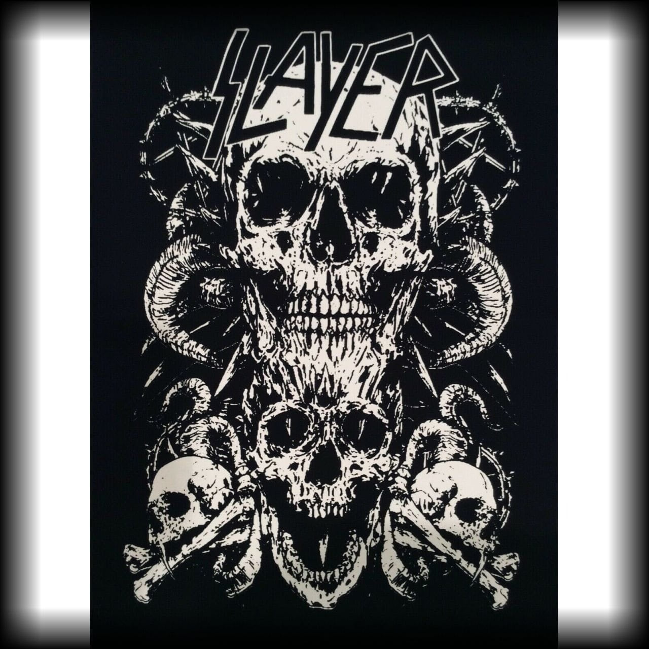 SLAYER Skulls Backpatch