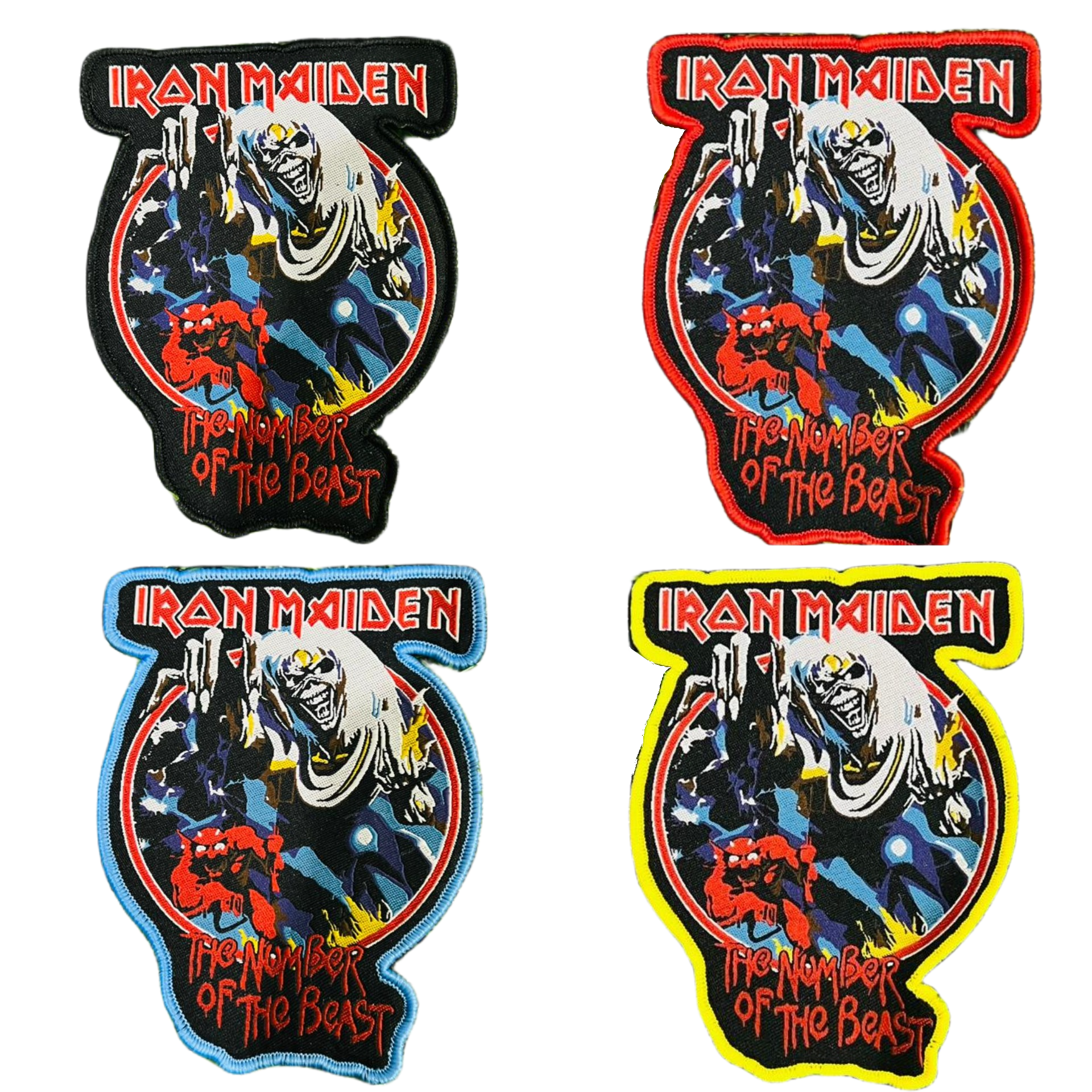 IRON MAIDEN - The Number of the Beast - Woven Patch