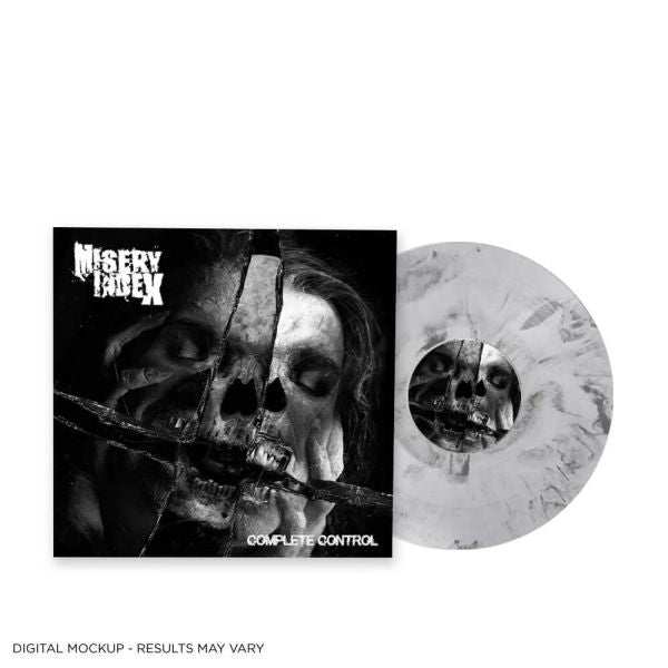 MISERY INDEX – Complete Control (Clear / Black Ltd 500) LP