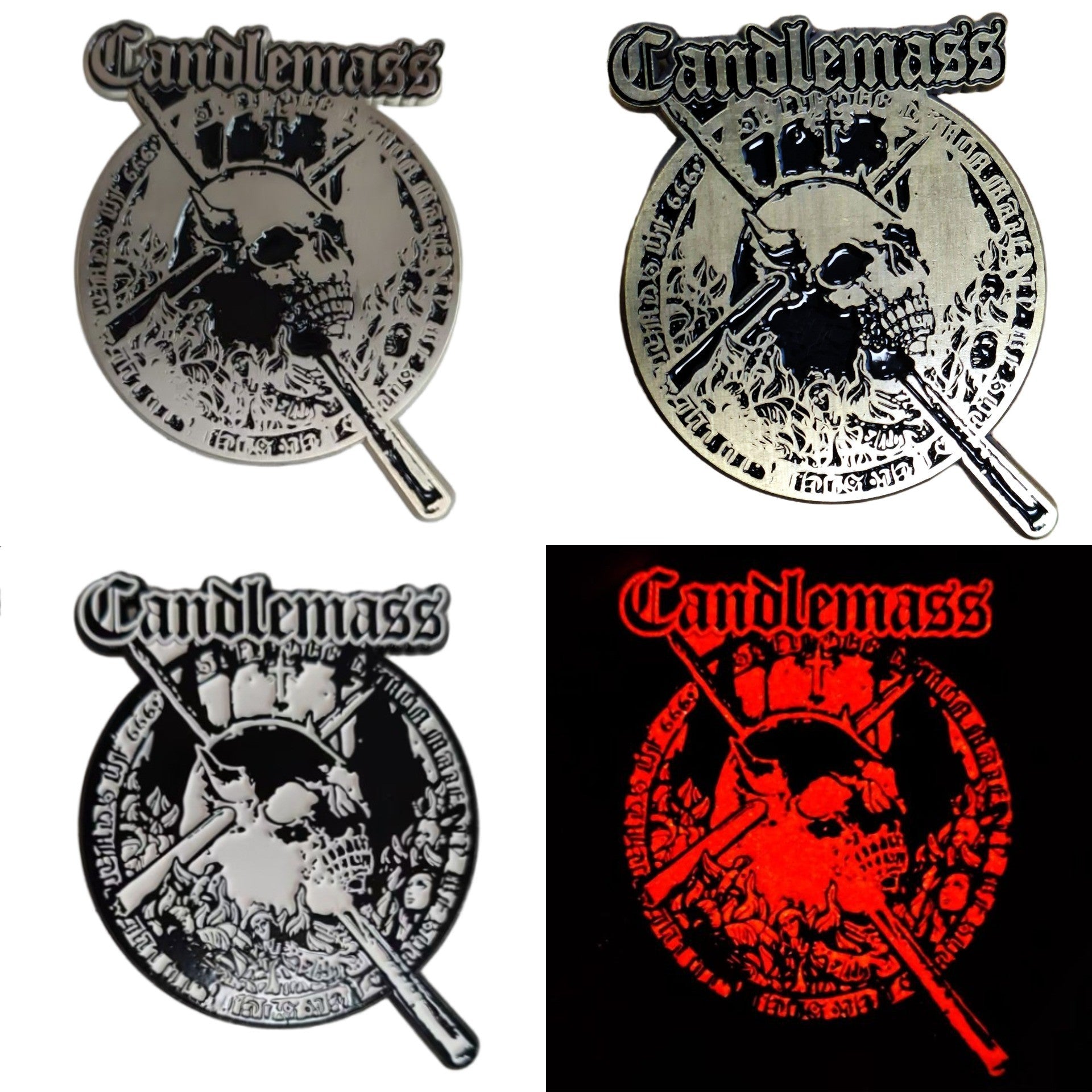 CANDLEMASS - Epicus Doomicus Metallicus - Enamel Pin