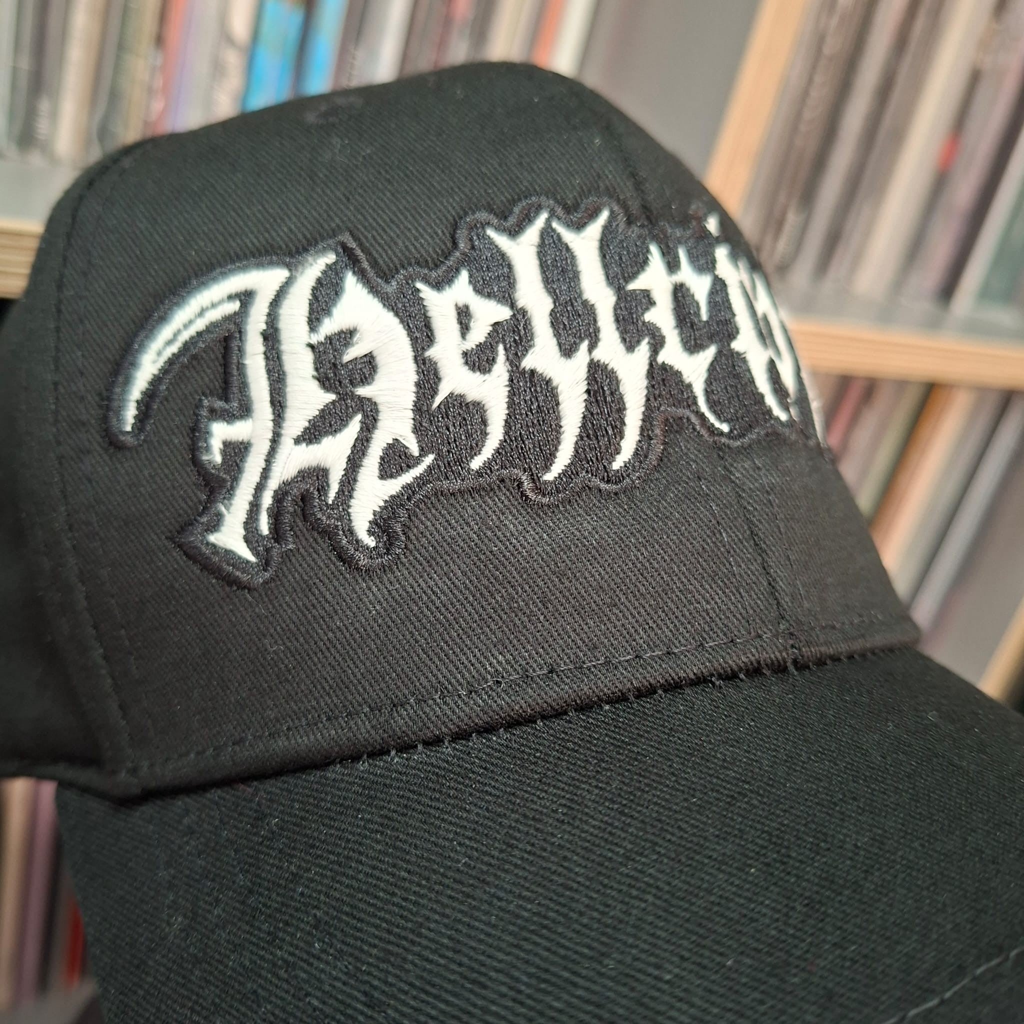 HELLRIPPER - (Glow in the Dark) Scythe Logo - BASEBALL CAP