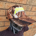 METALLICA - Splatter (Glow in the Dark) Logo LEAF CAMO BASEBALL CAP