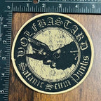 WOLFBASTARD  - Satanic Scum Punks - Woven Patch