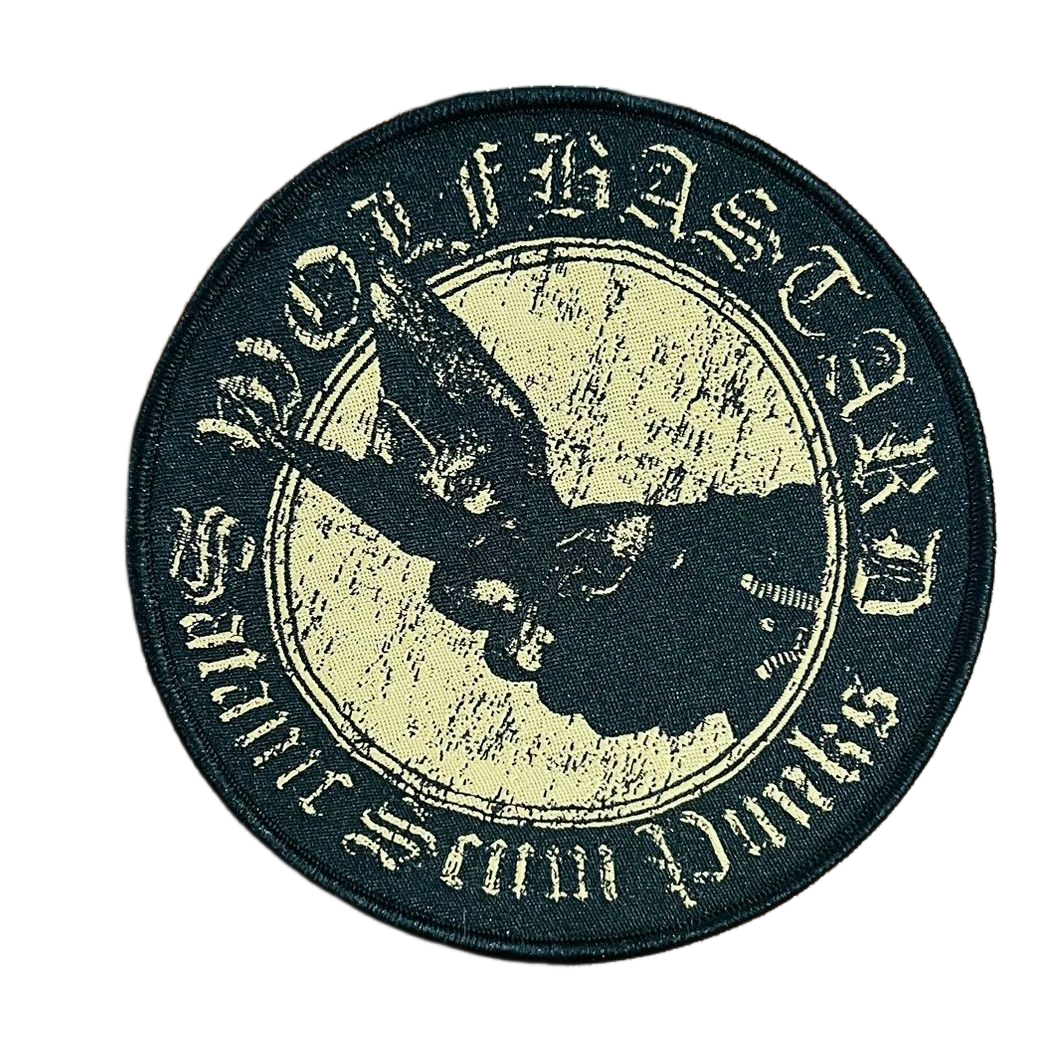 WOLFBASTARD  - Satanic Scum Punks - Woven Patch