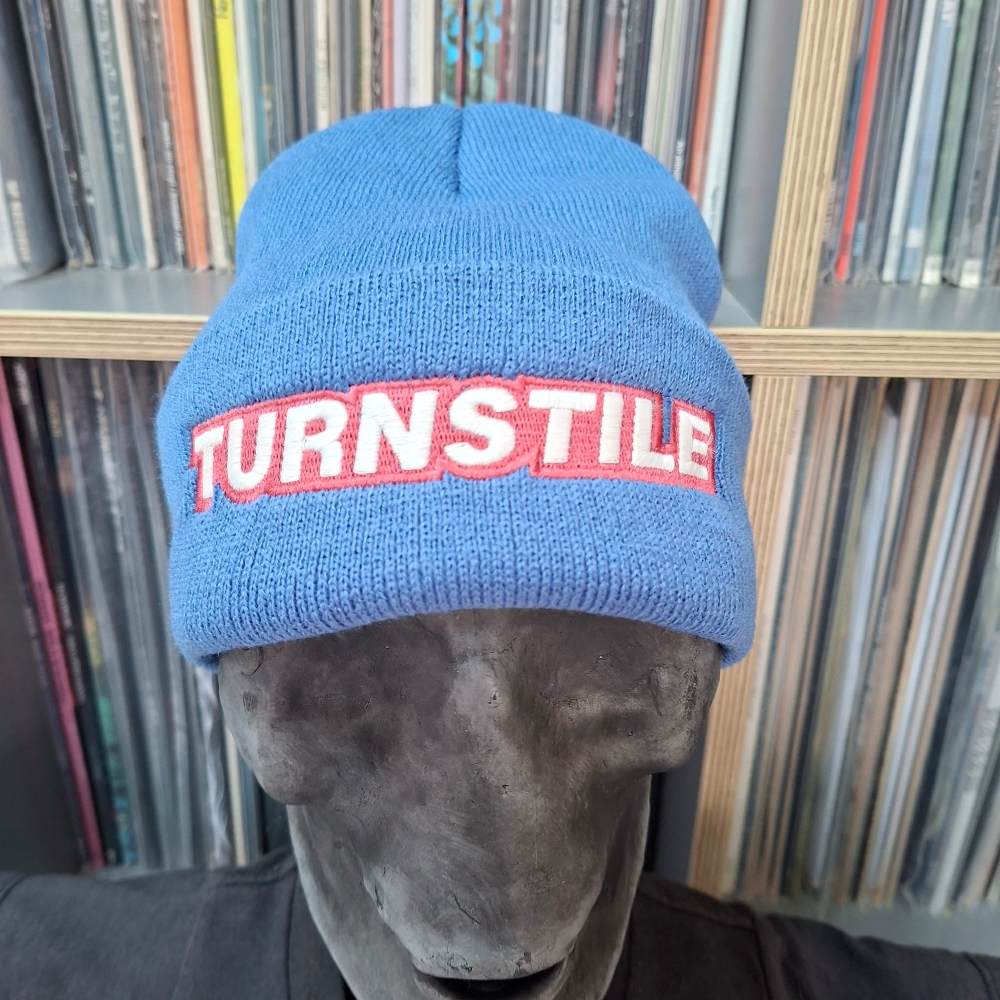 TURNSTILE - (Glow in the Dark) Logo (Blue) Beanie