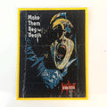 DYING FETUS - Make Them Beg For Death - (Yellow Border) Woven Patch