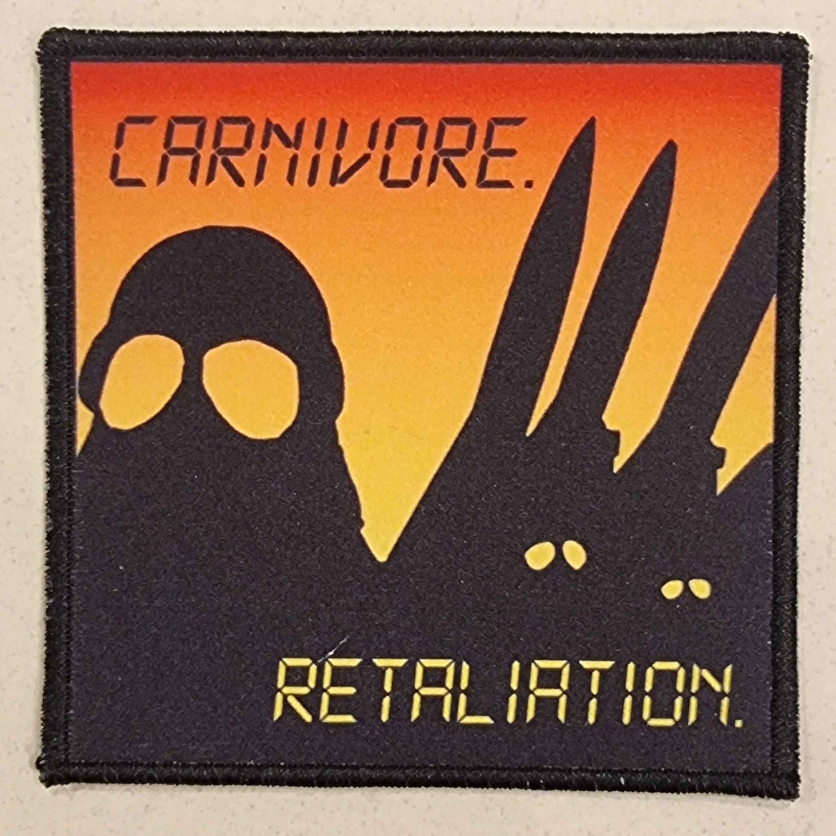 CARNIVORE - Retaliation - Patch