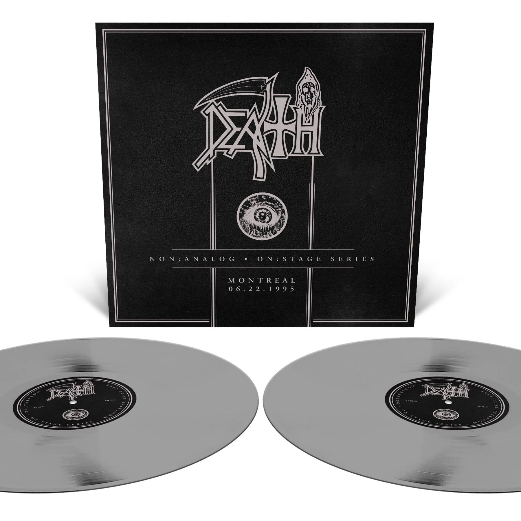 DEATH - Non:Analog - On:Stage Series - Montreal 06-22-1995 (Grey) 2LP