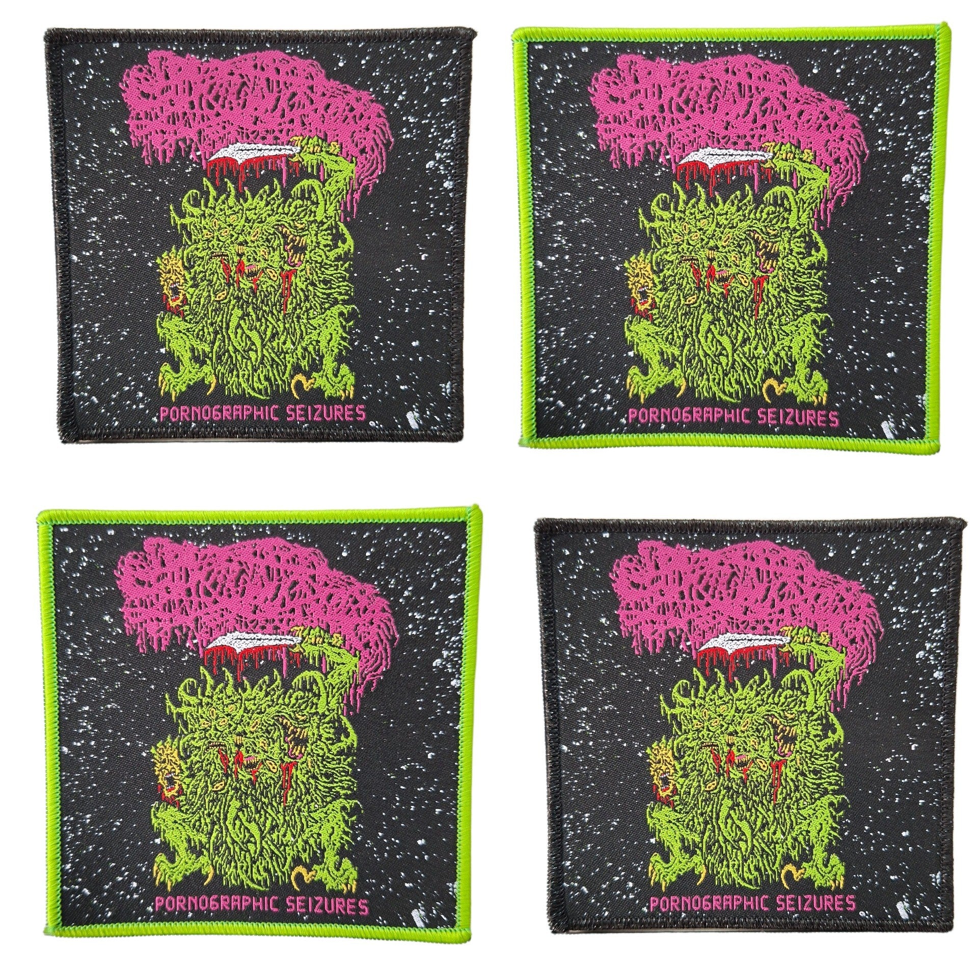 SANGUISUGABOGG - Pornographic Seizures - Woven Patch