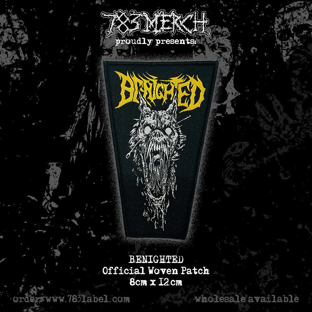 BENIGHTED - Brutality - Woven Patch