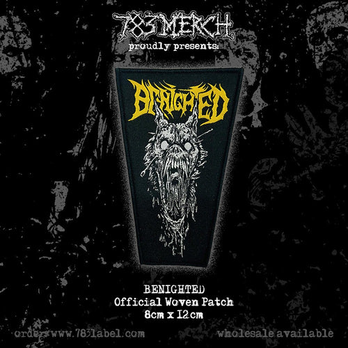 BENIGHTED - Brutality - Woven Patch