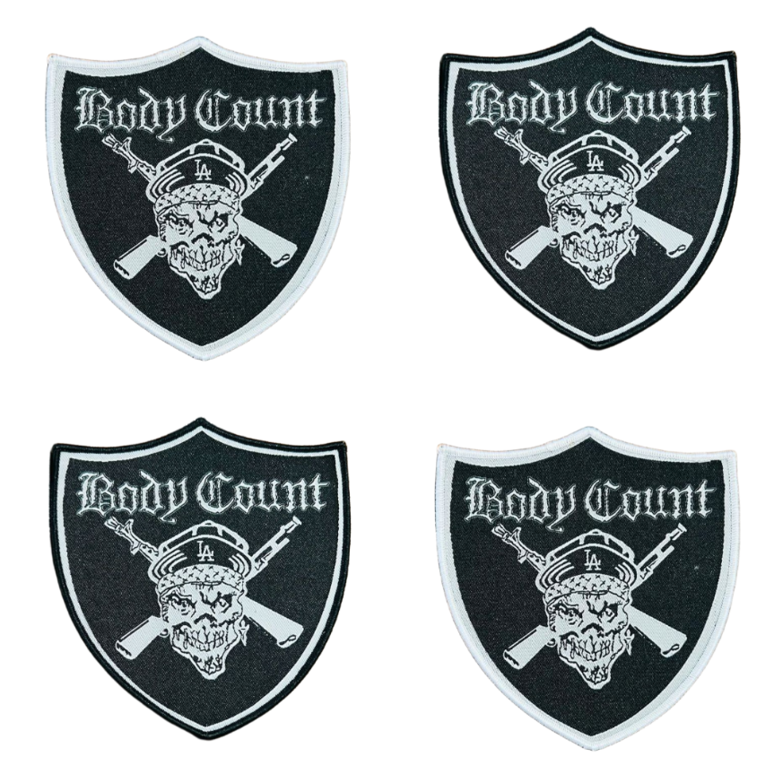 BODY COUNT - Badge - Woven Patch