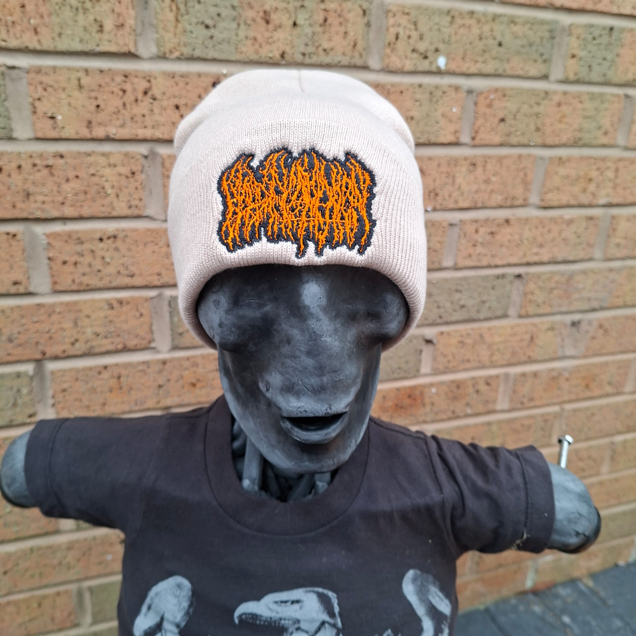 BLOOD INCANTATION - Logo (Oatmeal Beige) Beanie