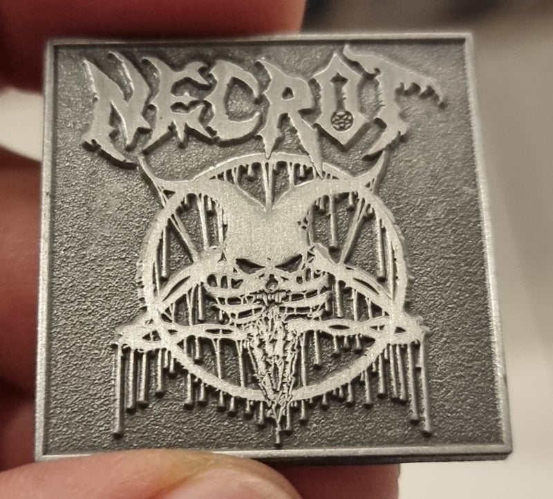 NECROT - Demongram Enamel Pin
