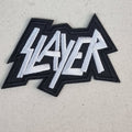 SLAYER - Logo (White) - Patch
