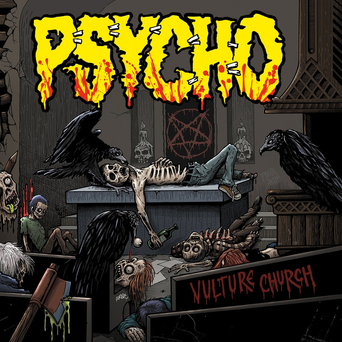 PSYCHO – Vulture Church CD
