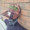 ENTOMBED - (Glow in the Dark) Logo LEAF CAMO BASEBALL CAP