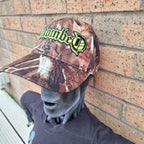 ENTOMBED - (Glow in the Dark) Logo LEAF CAMO BASEBALL CAP
